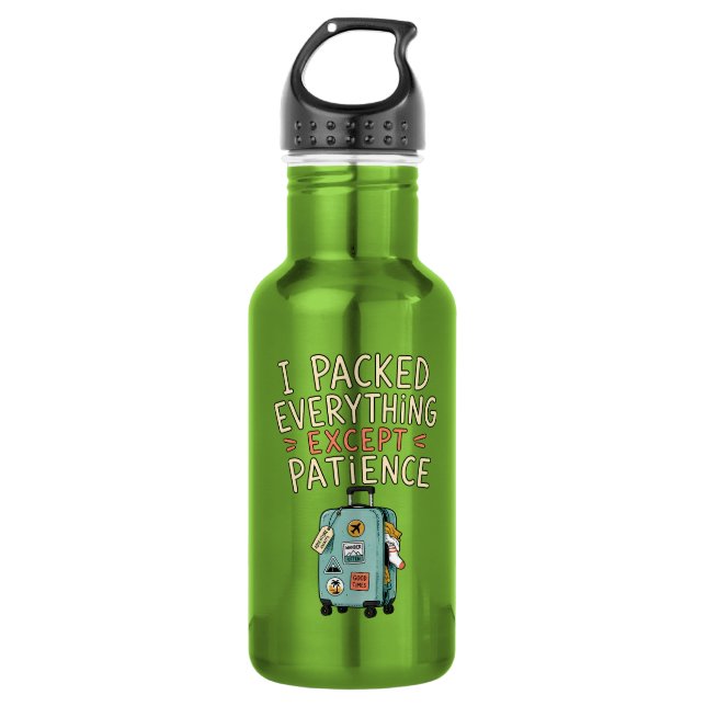 Llevaba Todo Menos La Botella De Agua De Paciencia (Anverso)