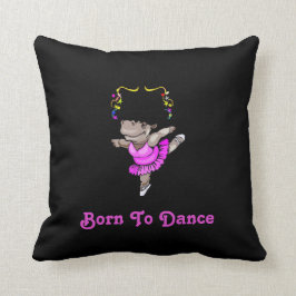 "Llevado bailar" el Cojín decorativo de la