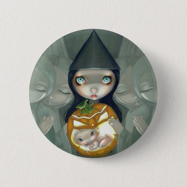 "Llevado botón de una calabaza" (Anverso)