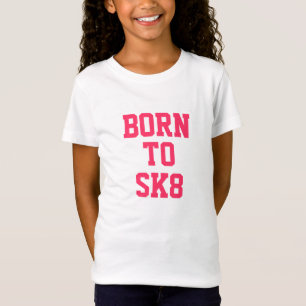 "Llevado" camiseta de algodón a SK8