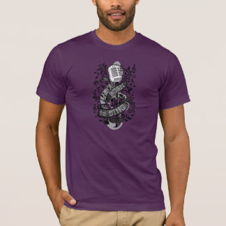 Llevado cantar las camisetas