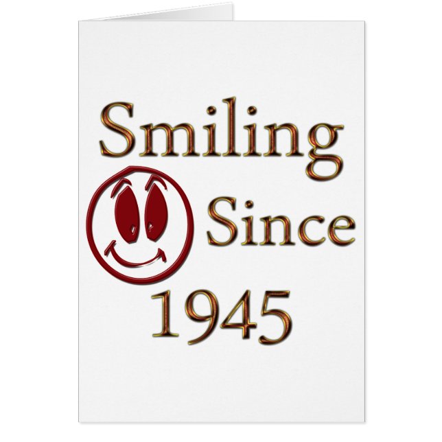 Llevado en 1945 (Frente)