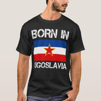 Llevado en la camisa de Yugoslavia