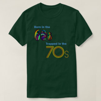 Llevado en los años 60, atrapados en la camiseta