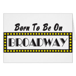 Llevado estar en Broadway