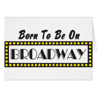Llevado estar en Broadway