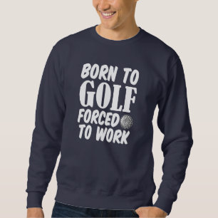 Llevado Golf forzado para trabajar el suéter