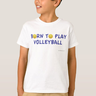 Llevado jugar la camiseta del voleibol
