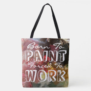 Llevado pintar la bolsa de asas