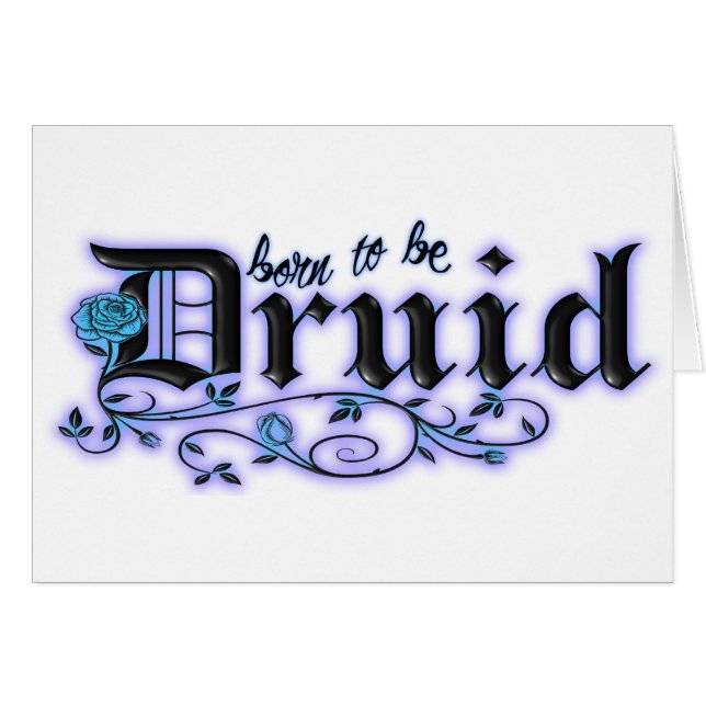 Llevado ser druida (Anverso (Horizontal))