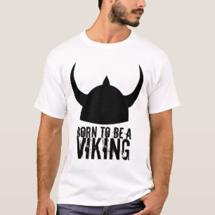 Llevado ser una camiseta de Viking