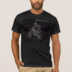 Llevado volar la camiseta