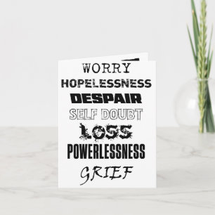 Llévalo a Dios. Tarjeta de felicitación.