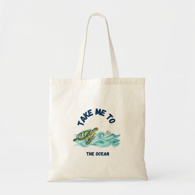 Llévame a la bolsa de Ocean Tote: (Frente)
