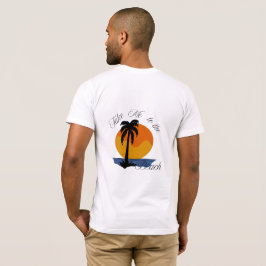 Llévame a la playa - Trópico camiseta con atardece