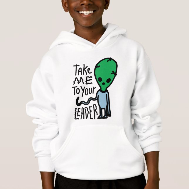 Llévame a tu líder | Cita del sarcasmo de Alien Cu (Anverso)