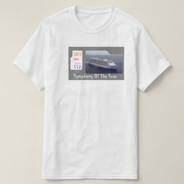 Llévame al mar - Sinfonía de la camiseta del mar (Diseño del anverso)