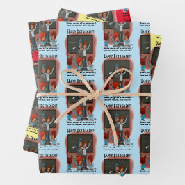 Llévame Con Hojas De Papel De Envoltura