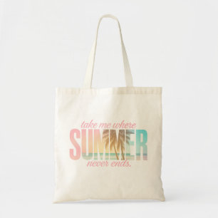 Llévame donde el verano nunca termina con la bolsa