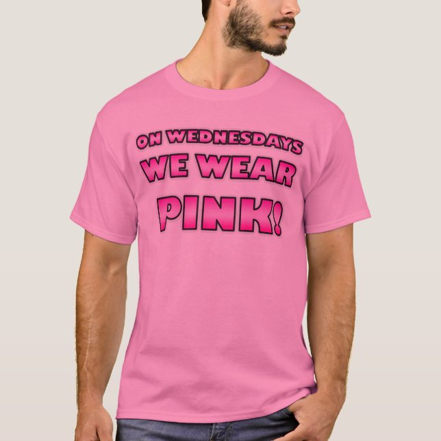 ¡Llevamos ROSA! Camiseta (Anverso)