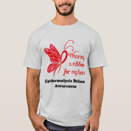 Llevando una cinta para mi héroe - camisa del EB