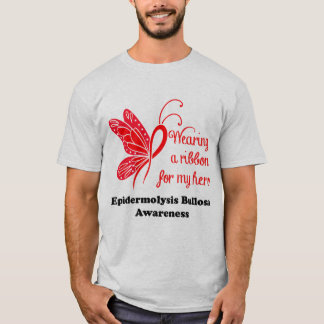 Llevando una cinta para mi héroe - camisa del EB