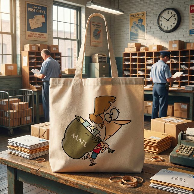 Llevar una bolsa de asas del bolso del correo (Subido por el creador)