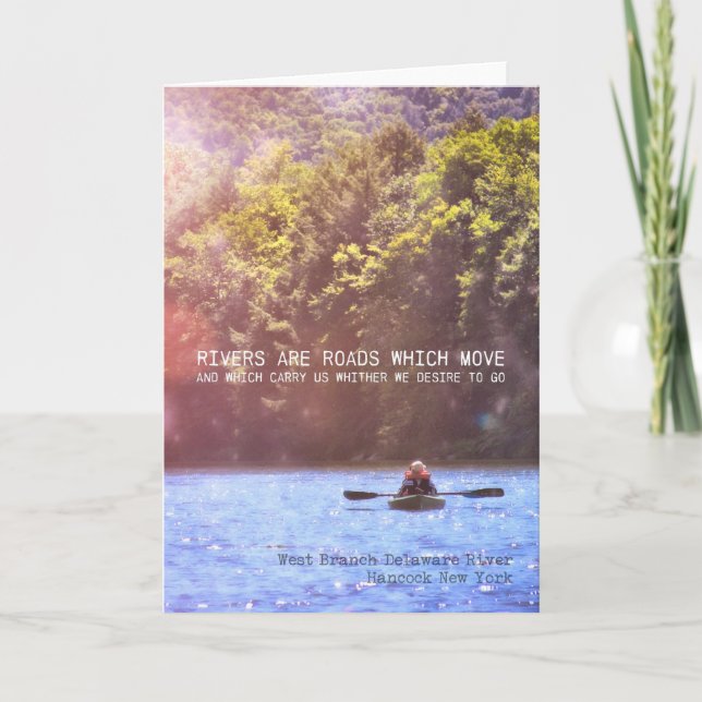 LLEVARME ALLÍ Tarjeta De Saludo (Anverso)