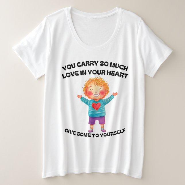 LLEVAS TANTO AMOR EN TU CORAZÓN... (Anverso del diseño)