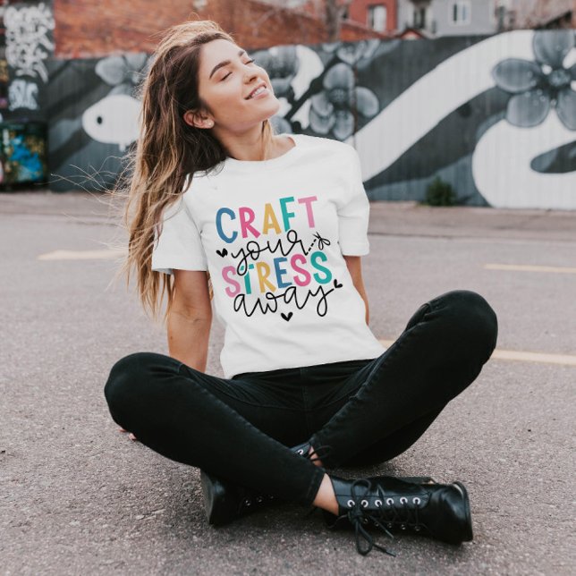 Lleve su estrés | Camiseta para mujeres (Subido por el creador)
