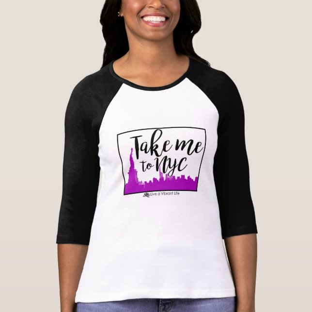 Lléveme a la camiseta de NYC (Anverso)