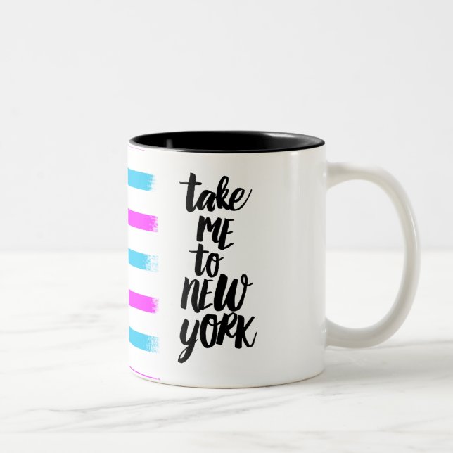 Lléveme el negro de Nueva York la taza del (Derecha)