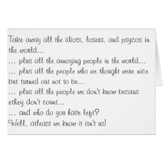 Llévese a todos los perdedores…