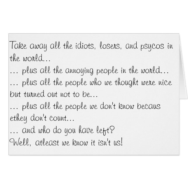 Llévese a todos los perdedores… (Anverso (Horizontal))