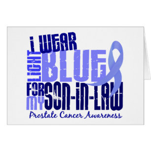 Llevo al cáncer de próstata azul claro del yerno