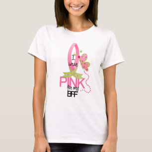 Llevo el rosa para mi camiseta de BFF