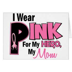 Llevo el rosa para mi CÁNCER de PECHO de la mamá