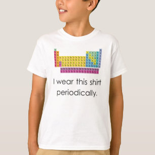 Llevo esta camisa periódicamente