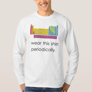 Llevo esta camisa periódicamente
