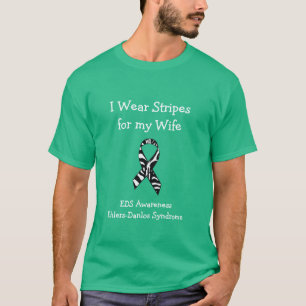 Llevo franjas para mi esposa EDS Camisa de Concien