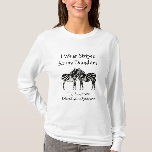 Llevo franjas para mi hija EDS Camisa de Concienci (Anverso)