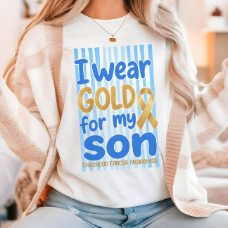 Llevo Oro por Mi Camiseta de Concientización sobre