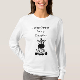 Llevo Rayas por Camiseta de Concientización sobre