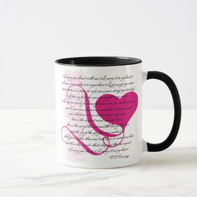 Llevo su taza de café del corazón (Derecha)