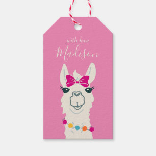 Lllama Alpaca Favor Gift Etiqueta Fiesta Fiesta