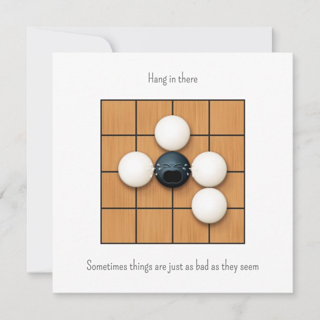 Llorando Goishi en Atari Personalizado Tarjeta de  (Anverso)