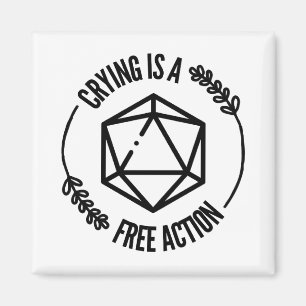 Llorar es un imán de acción libre