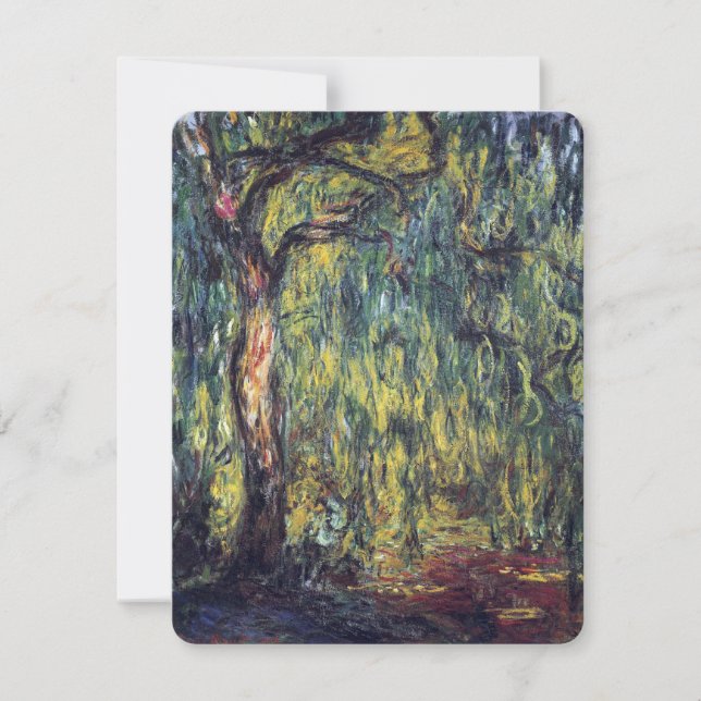 Llovidos por Claude Monet, Bella Artes de la época (Anverso)