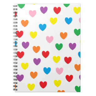 "Lloviendo cuaderno de los corazones"