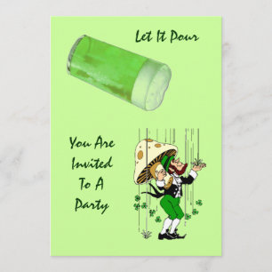 Llueven cerveza verde en las invitaciones a divert